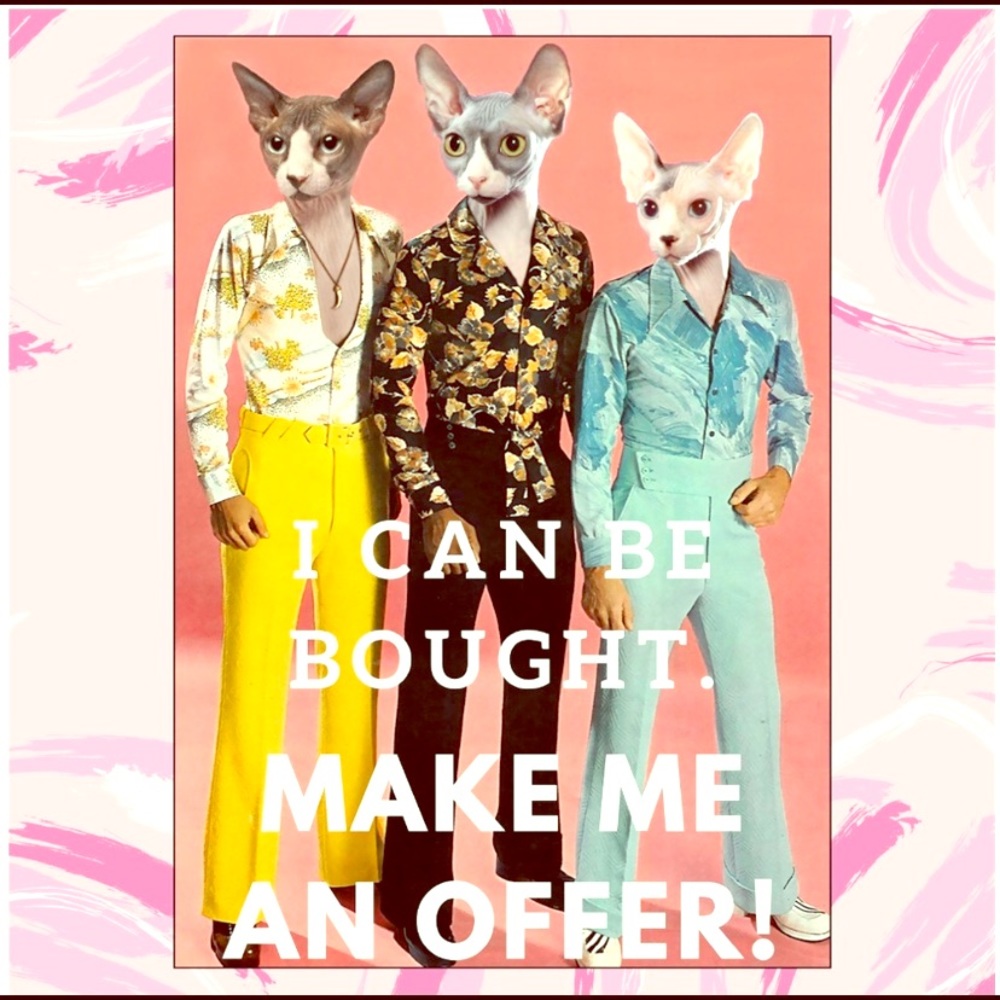 🌟Don’t be shy! Make me an offer 🖤